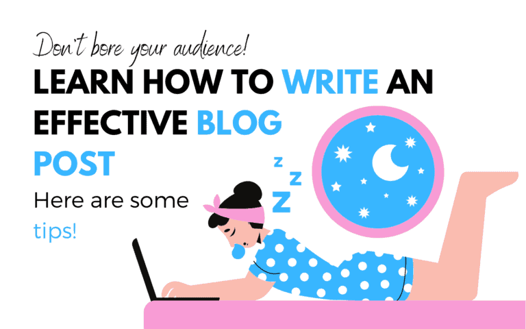 How To Write An Effective Blog Post