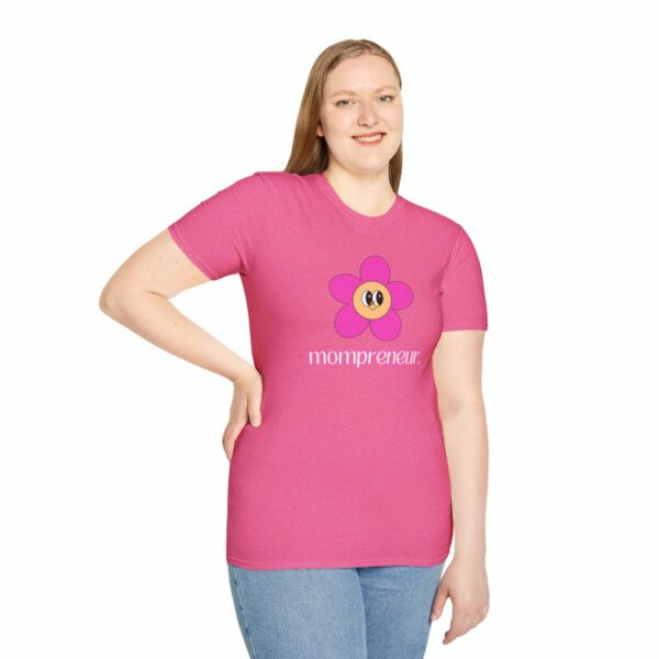 Mompreneur Tee | Be Mighty Mom Community Shirt | Unisex Softstyle T-Shirt - Image 77
