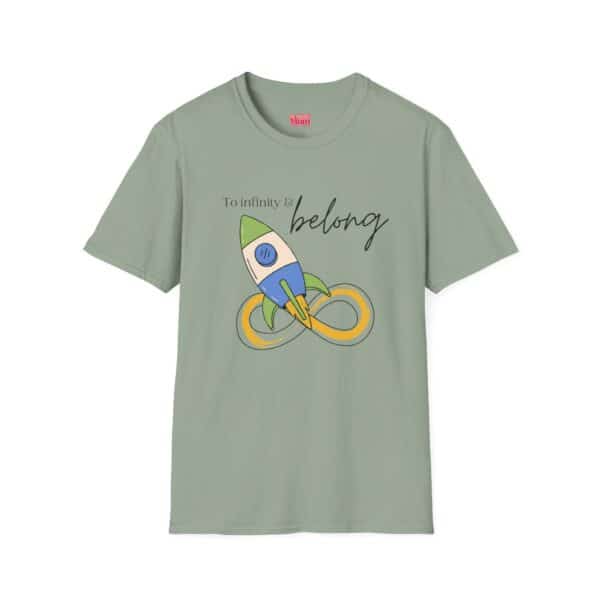 Softstyle T-Shirt - "To Infinity & Belong" Autism Graphic Tee - Image 13