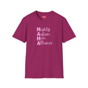 Mighty Autism Mama T-Shirt | Unisex Softstyle Tee for Support, Awareness, Gift for Moms | Perfect for Autism Awareness Month, Casual [...]
