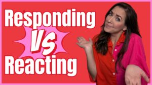 Responding vs Reacting Newsletter Thumbnail