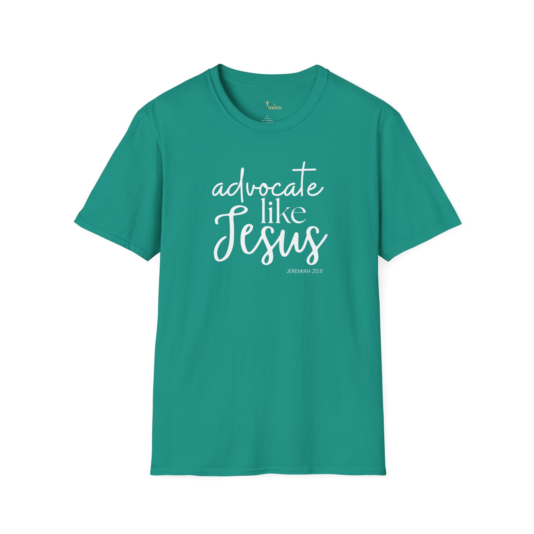 Advocate Like Jesus Shirt for Moms | Christian Parenting Tee | Faith-Based Advocacy