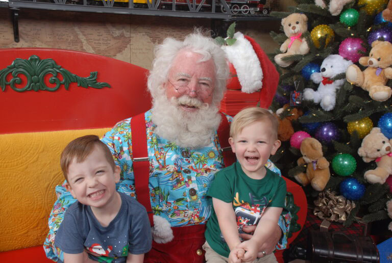 Santa Visit 2025 Boys