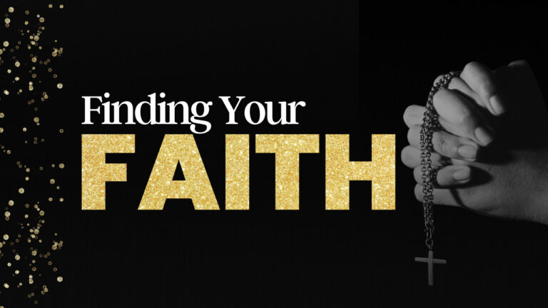 Broken Faith? Find Your Faith