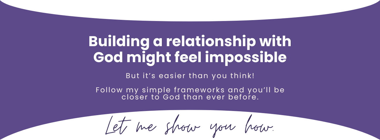 Building a Relationship with God